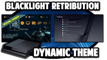 [PS4 THEMES] Blacklight: Retribution Smoking Gunman Dynamic Theme Video in 60FPS