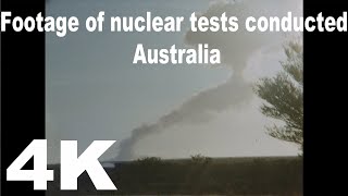 Footage of nuclear tests conducted in Australia Unknown codename