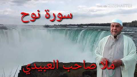 سورة نوح =هديتى الى ارواح امواتكم اخوانى واخواتى الاطهار=ملا صاحب العبيدى