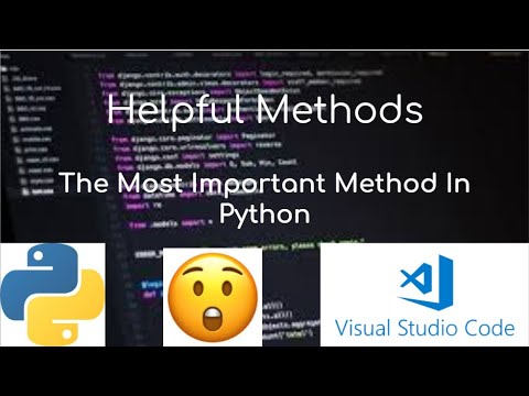 The Most Important Method In Python!!