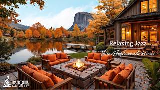 Jazz Beside The Glowing Water Retreat | Cozy Cave Retreat For Reading, Working & Clearing Your Mi... screenshot 3