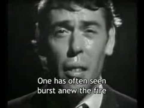 Ne me quitte pas (Jacques Brel) - [English subtitles]