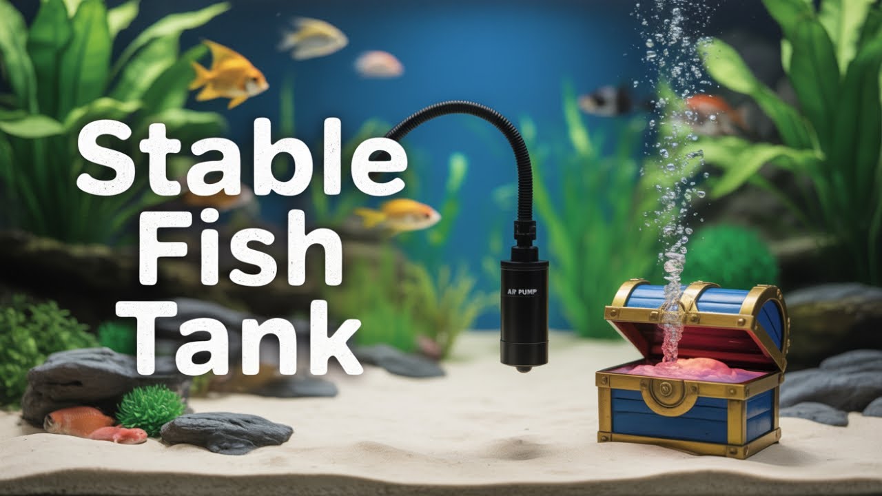 Fish Tank Air Pumps Explained More Than Just Bubbles