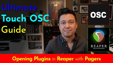 Opening Plugins in Reaper with Pagers (Ultimate Guide to TouchOSC)