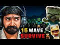 Surviving Waves 11–15 in Minecraft Chunk Defense! 🏰💀 | Hindi / Urdu Gameplay