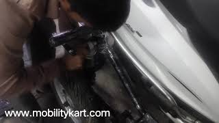 Side Wheel Attachment Kit For Honda Activa 6G Fitting Demo - Litykart - Call 8770784247