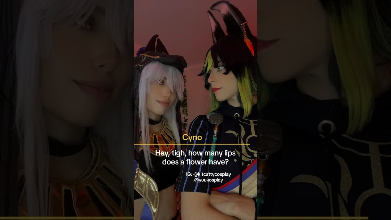 Same tighnari #cosplay #genshinimpact #genshinimpactcosplay #cyno #tighnari #cosplayer #cynonari