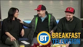 Norm Macdonald on Breakfast Television Calgary (2014) 'I ate a lot of eggs'