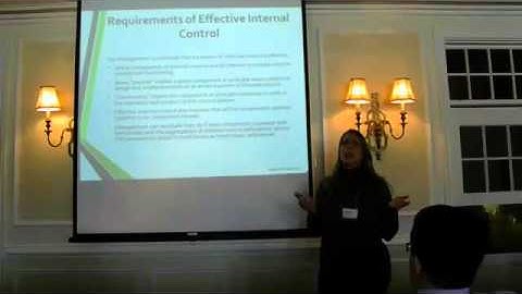 Requirements of Effective Internal Control