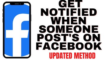 HOW TO GET NOTIFIED WHEN SOMEONE POST