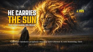 The Lion Who Carries the Sunset — Ancient Lion of Judah