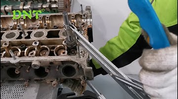 How To Use: How to remove and installer valve spring by valve  spring  compressor(C clamp type)