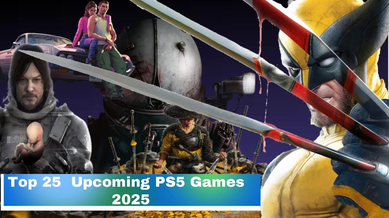 Top 25 Amazing Upcoming PS5 Games of 2025 - YouTube