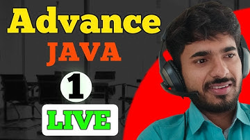 Advance JAVA LIVE | Difference Between Core Java VS Advance  Java | aadiandjava