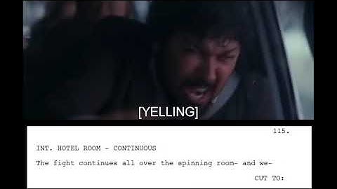 Script To Screen | Inception | Hallway Fight