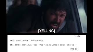 Script To Screen | Inception | Hallway Fight