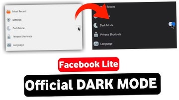 Facebook Lite Official Dark Mode🔥👌 || Facebook Tips