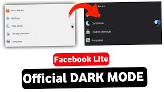 Facebook Lite Official Dark Mode🔥👌 || Facebook Tips screenshot 3