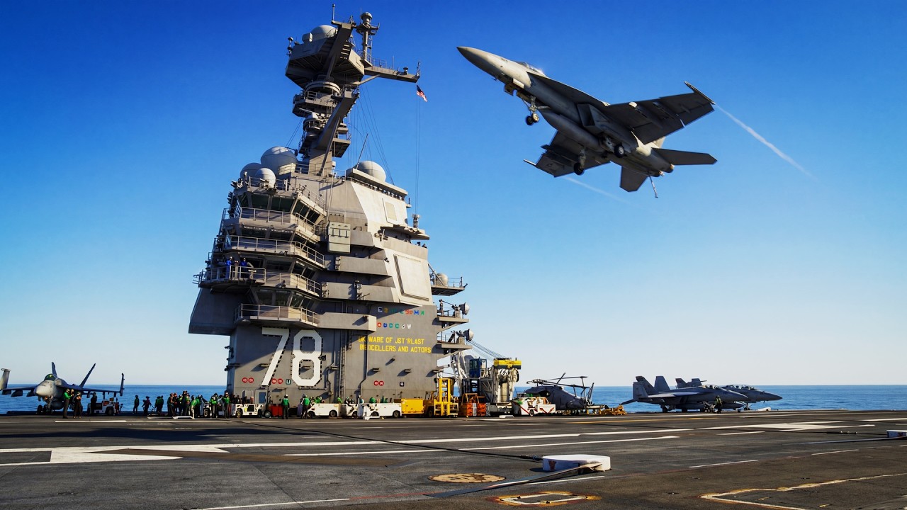 The 1,200-Mile Trap: Why USS Ford Chose the Med over the Persian Gulf