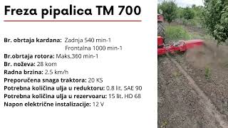 Freza Pipalica Tm 700 - Termometal