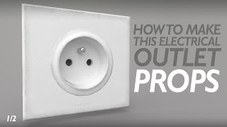 3DS MAX | LET'S CREATE AN ELECTRICAL OUTLET | PROPS PART 1/2