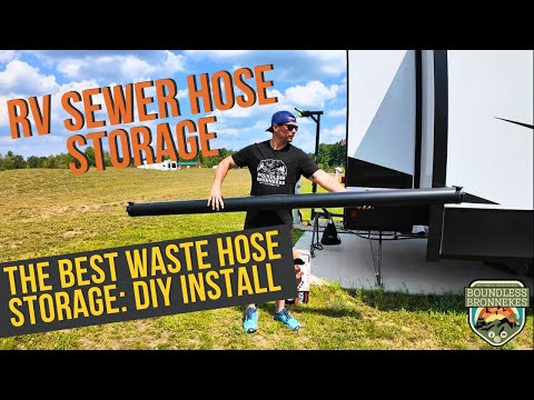 لا تضع خراطيم الصرف الصحي في حقيبة افعل هذا بدلا من ذلك حامل خرطوم الصرف الصحي لعربة الترفيه