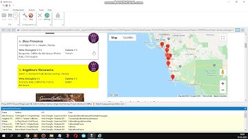 How to scrape Winespectator listings page using Webharvy and Open popup and extract detailspage data