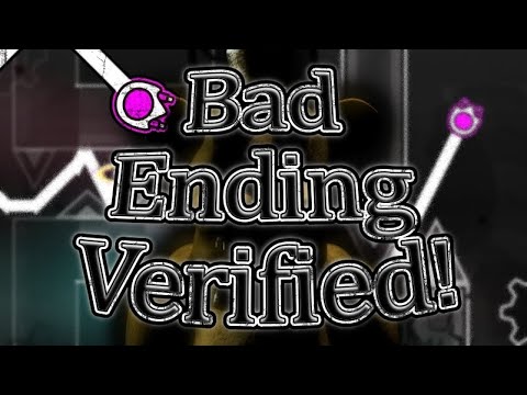 (VERIFIED) "Bad Ending" // Extreme Challenge // Geometry Dash