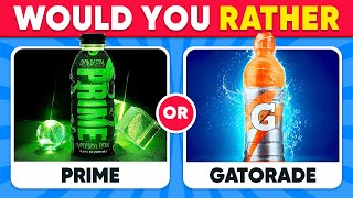 Would You Rather...? Drinks Edition 🥤🧃 Hardest Choices Ever! Daily Quiz