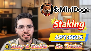 🚀 Too Good! Staked MiniDoge & Earned $500+ a Day – Zero Risk, 900%+ APY! Every Crypto Trader’s Dream