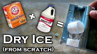 making dry ice from scratch