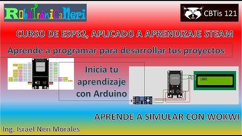 Cap. 4.a Aprendiendo a programar el ESP32 con simulador WOKWI