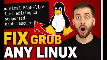 fix grub minimal bash linux all distros 2025