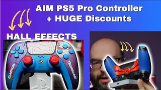 AIM PS5 Pro Controller Review With Hall Effects