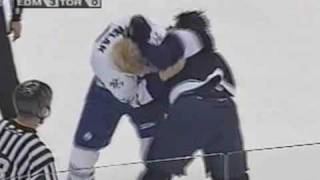 Georges Laraque vs Wade Belak Feb 11, 2003