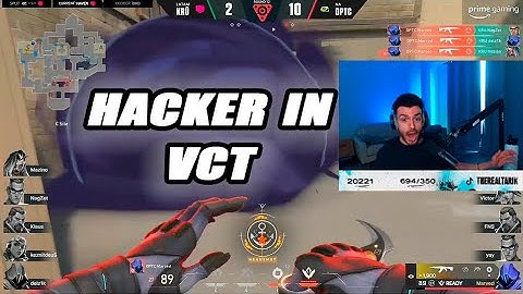 Tarik reacts to marved hacking in VCT