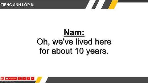 HTH ★ TIẾNG ANH LỚP 8 ★ Unit 7 - My Neighborhood ★ Listen And Read