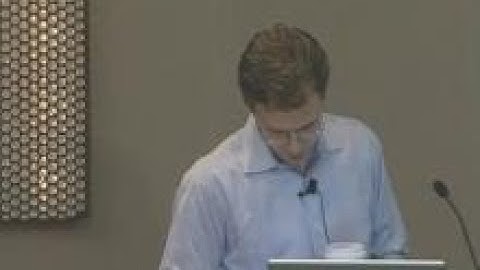 2010 Methods Lecture, Michael Brandt, "Linear Factor Models and Event Studies"