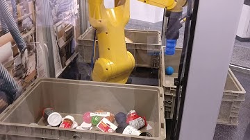 Automate 2017 - Soft Robotics - Fanuc LR Mate 200iD - 3D Bin Picking with Human Instructions