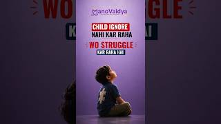 Child Not Responding? The Real Reason Behind Delayed Response & Child Behaviour #manovaidya #autism