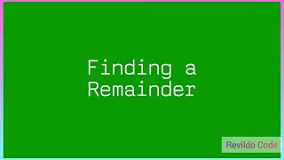 Reminder in javascript | Javascript Full Course |#javascript | #Revildo_code