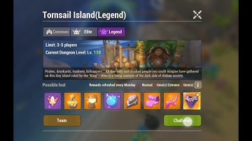 Tornsail Island Legendary Dungeon Guide | Dawn of Isles