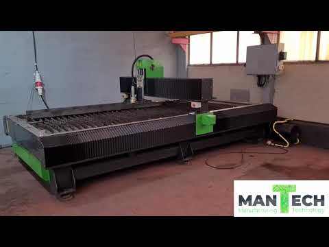 Plasma CNC Mantech 3000x1500x125A Instalat La Atelierele CFR Grivița SA