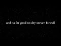 Nosa A Star Lyric Video Nosa A Star Lyric Video