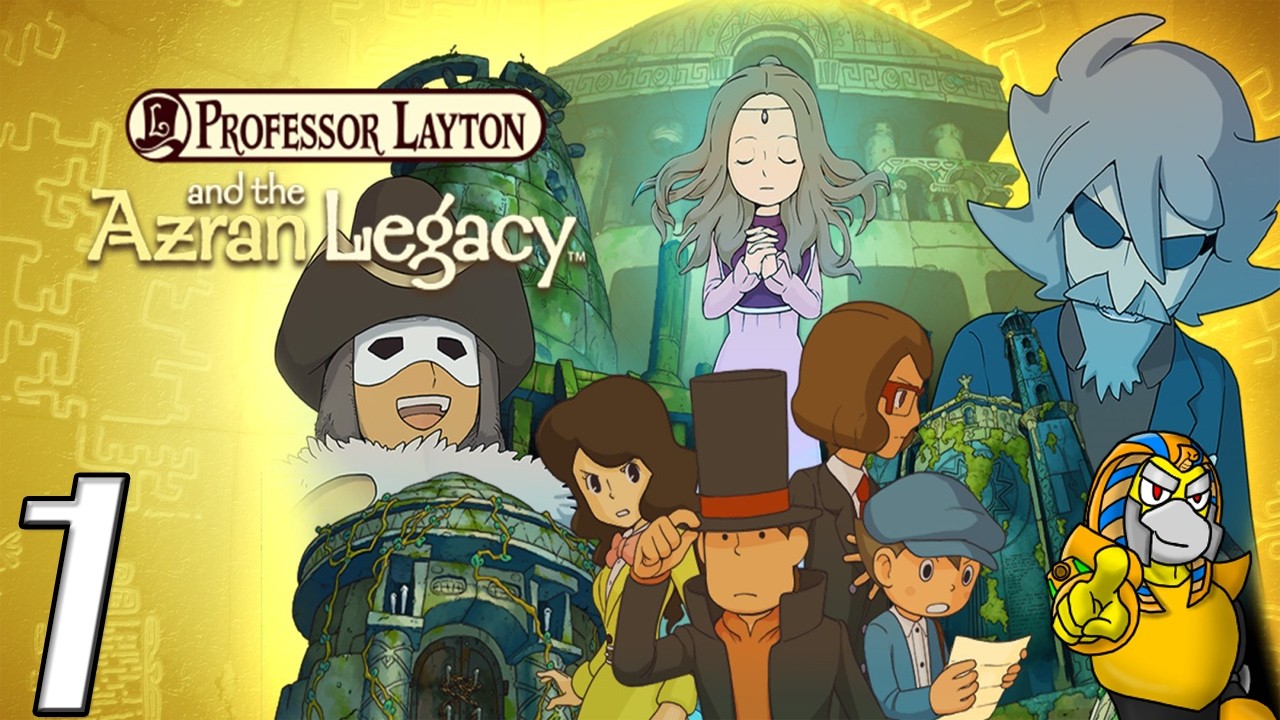 FROZEN DISCOVERY || Let's Play Professor Layton and the Azran Legacy (Playthrough/Gameplay) [1]