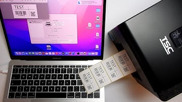 Instalace tiskárny TSC na MAC