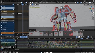 How I Made My Fall of Cybertron Optimus Animation | Part 2 - Robot Mode & Transformation