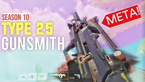 NEW META! best Type25 gunsmith (no recoil, fast ads) Cod: Mobile