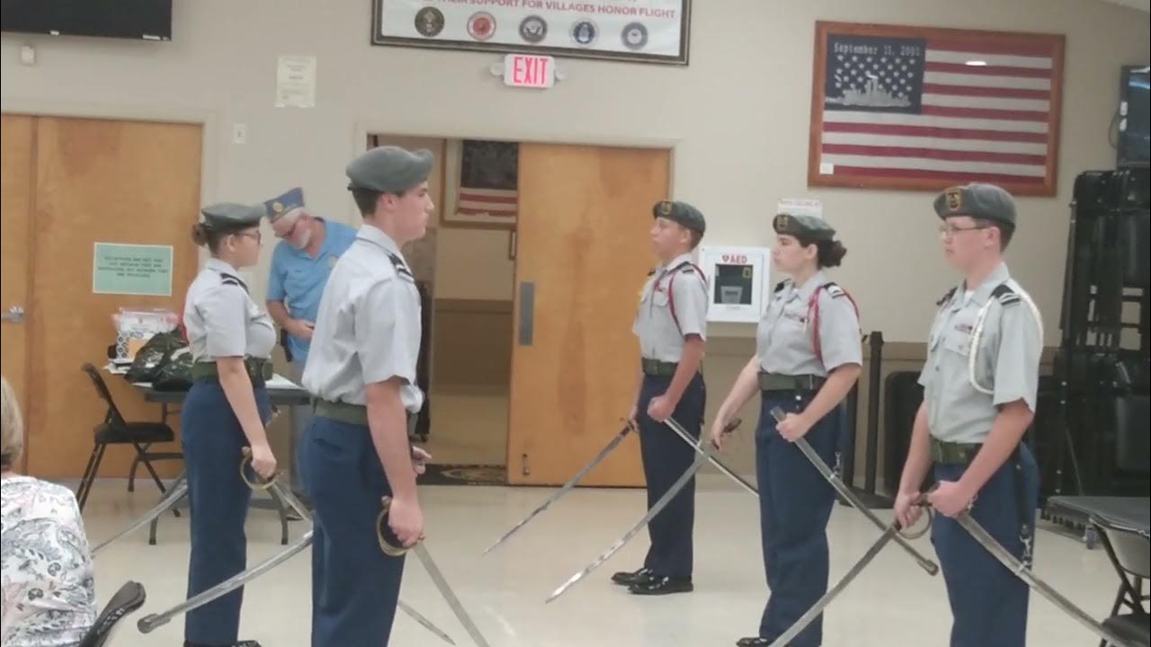 Sons Initiation JROTC Saber Arch 031622 YouTube