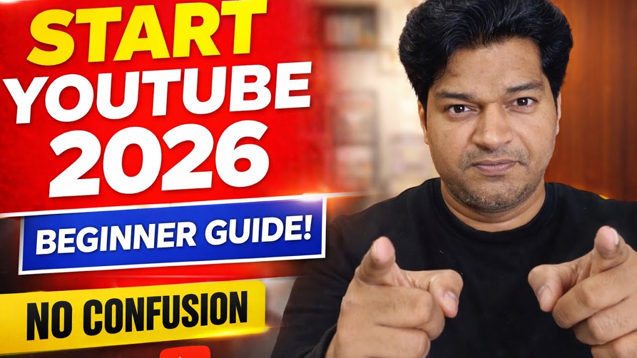 How to Start YouTube in 2026 | Complete Beginner Guide (No Fake Gyaan ...